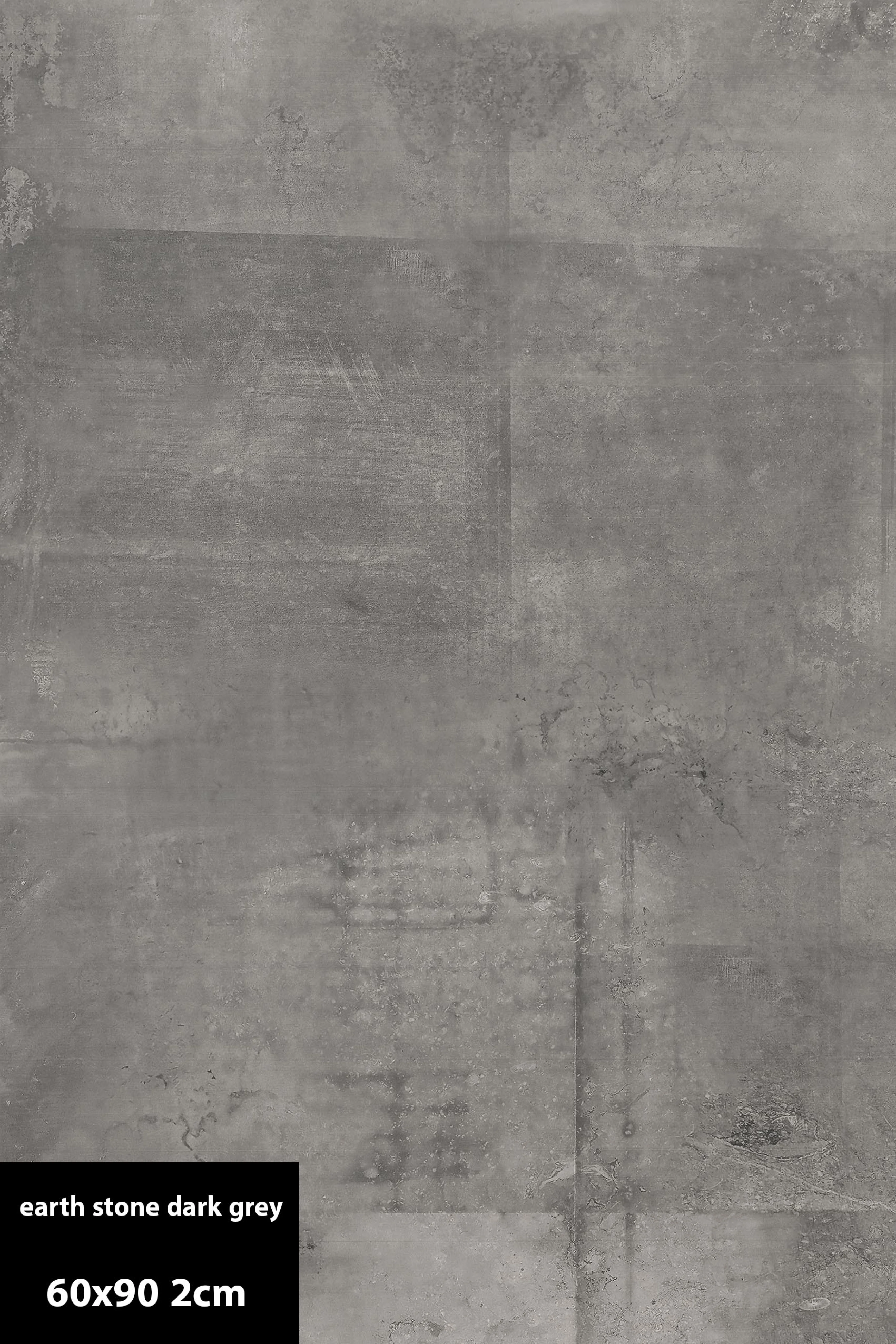 Paving Tiles Earth Stone Dark Grey